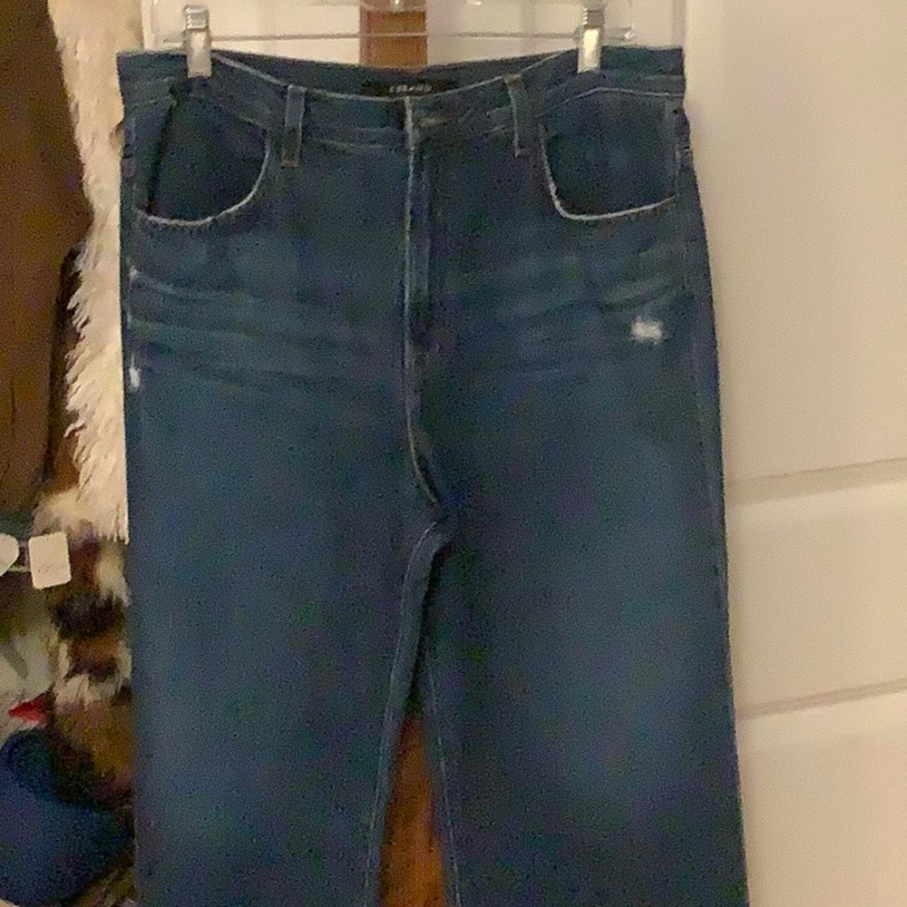 J brand blue jeans size 31 Crop